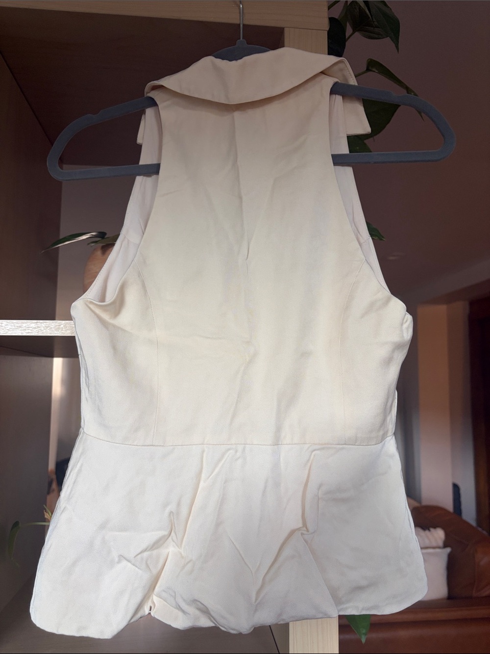 Reformation Rylan Top in Cream - Picture 9 of 9